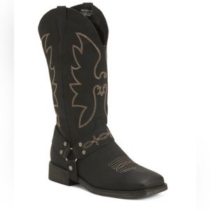 Cushionnaire‎ size 6.5 Women’s Western Mustang Black Boots